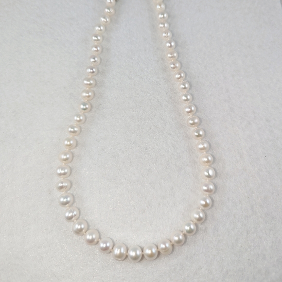 REAL - 7-8mm Pearl Necklace - Picture 13 of 13